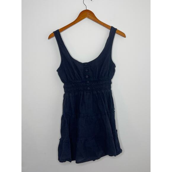 Pre-Loved Urban Outfitters Navy Blue Medium Dress - Picture 1 of 6